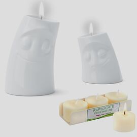 FIFTYEIGHT PRODUCTS - Candlestick set + rape candles