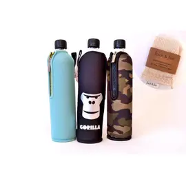 Dora - Gorilla water bottle set with shopping bag