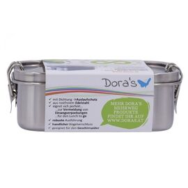 Dora - Medium stainless steel box with seal