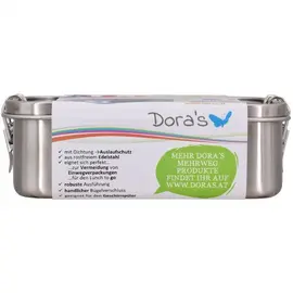 Dora - Large stainless steel box with seal
