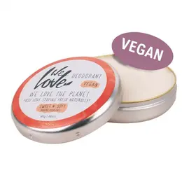 We love the planet - Natural Deodorant cream Sweet & Soft