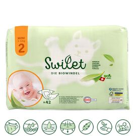 Swilet - Organic diaper Mini Sz.2