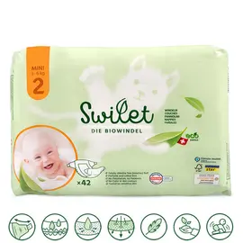Swilet - Organic diaper Mini Sz.2