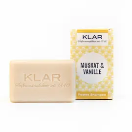 Klar - solid shampoo nutmeg & vanilla