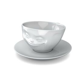 FIFTYEIGHT PRODUCTS - grinning TV Tasse