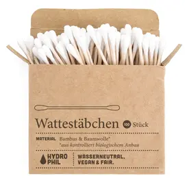 Hydrophil - cotton swabs from bamboo and organic cotton