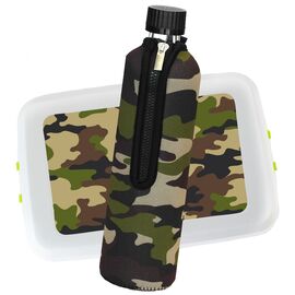 Biodora - Outdoor Box with Glass Drinking Bottle (Organic Plastic)