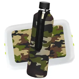 Biodora - Outdoor Box mit Glas-Trinkflasche (Bio-Kunststoff)