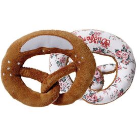Nyani - pretzel to crackle with floral pattern