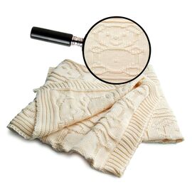 Sonnenstrick - Baby blanket bear pattern