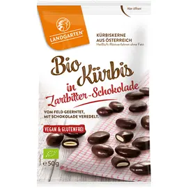 Landgarten - Bio Schoko Kürbis Zartbitter 50g