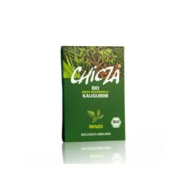 Chicza - organic chewing gum with mint flavor