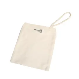 Re-Sack - cotton bag with velcro closure