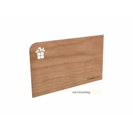 Wooden post - gift card