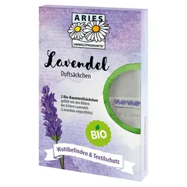 ARIES Umweltprodukte - Organic Lavender Scented Sachet Set of 2
