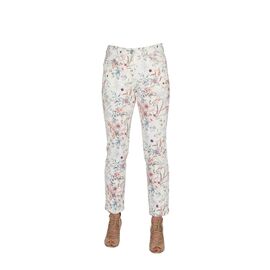 Bloomers - women's trousers with floral pattern-