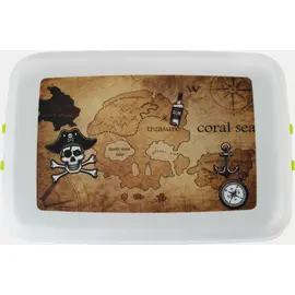 Biodora - Lunchbox with closure "Pirates" (organic plastic)