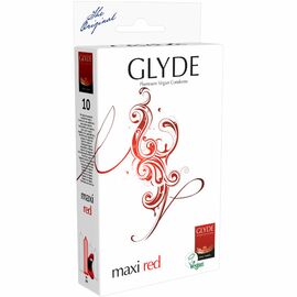 Glyde - Kondome Maxi Red
