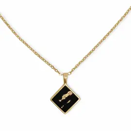 KAALEE - Necklace 45cm Square blackgold