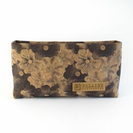 Belaine - case | pencil case | cork | black light brown