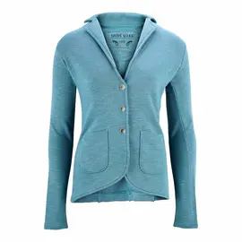 Jersey Blazer pour femmes - light turquoise