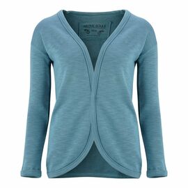 Jersey Cardigan for women - light turquoise