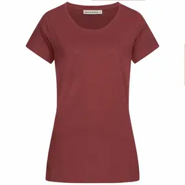 Slub T-Shirt pour femmes - Basic - wine red