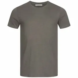 Slub T-Shirt Herren - Basic - dark grey