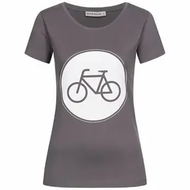 T-Shirt for women - Bike - charcoal