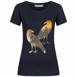 T-Shirt for women - Two Crows - navy