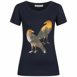 T-Shirt für Damen - Two Crows - navy