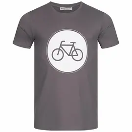 T-Shirt Herren - Bike - charcoal