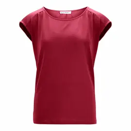Lyocell Shirt pour femmes - dark red