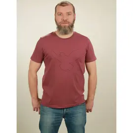 T-Shirt Herren - Dove - berry