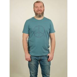 Men's t-shirt - Peace - light blue