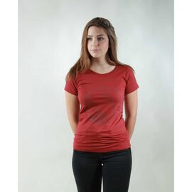 T-Shirt for women - Crow - burning red