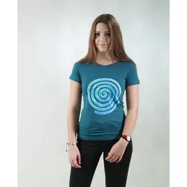 T-Shirt für Damen - Loop - deep teal