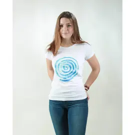 T-Shirt für Damen - Loop - white