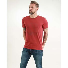T-Shirt Herren - Crow - burning red