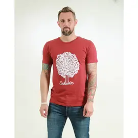 Men's t-shirt - Soulmates - burning red
