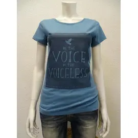 T-Shirt for women - Voiceless - light blue