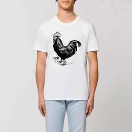 Land Rooster T-shirt-White