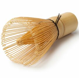 Matcha broom "Chasen" made of white bamboo-