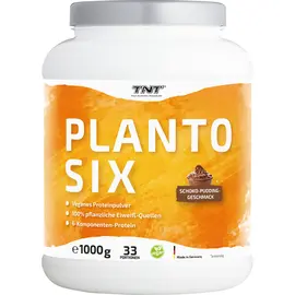 TNT Planto Six (1000g) | veganes Proteinpulver Schoko-Pudding