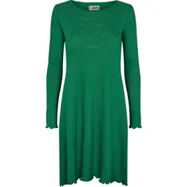 Dress organic cotton jacquard (green)