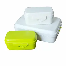 Biodora lunch boxes bento box trio of bioplastics
