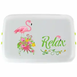 Dora - glass lunch box with lid 0.6 liters