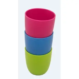 Colorful sugar cane mug set of 3