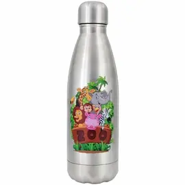 Dora's stainless steel bottle 350 ml motif zoo