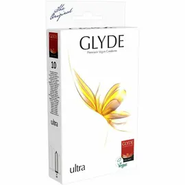 Glyde Ultra - Natural, 10 condoms
